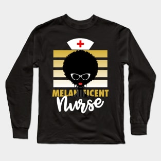 Melanin Nurse Long Sleeve T-Shirt